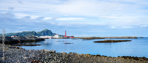 Landscape of Lofoten Island...