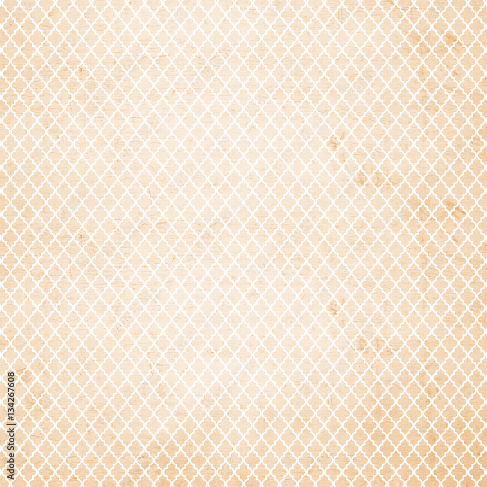 Fototapeta premium Vintage Textured Background with Diamond Pattern