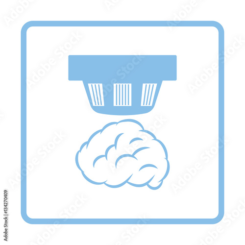 Smoke sensor icon