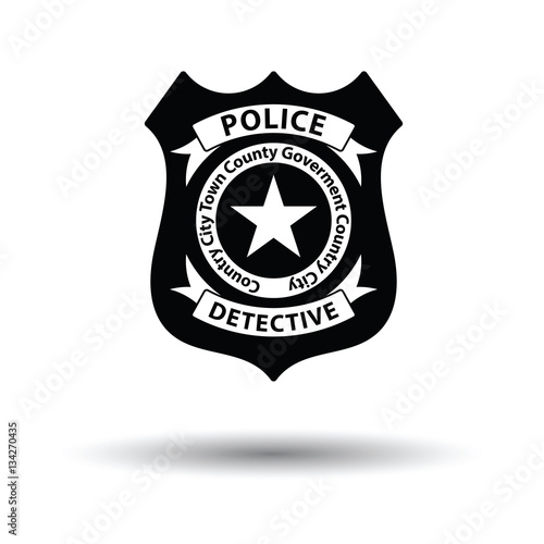 Police badge icon