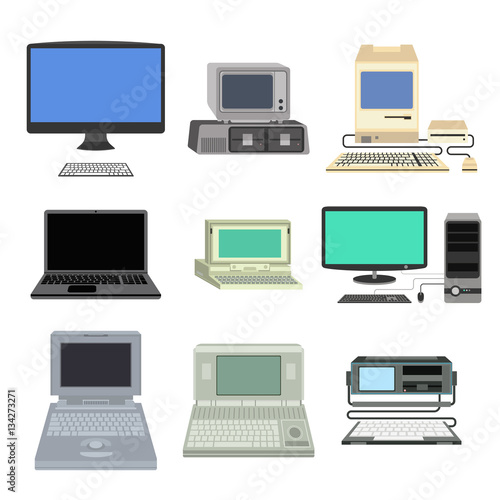 Computer vector illustration.