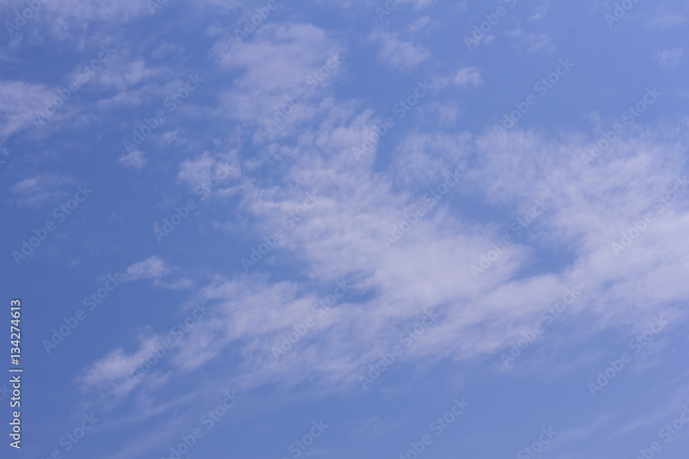 clouds in the blue sky, background clouds in the blue sky, background
