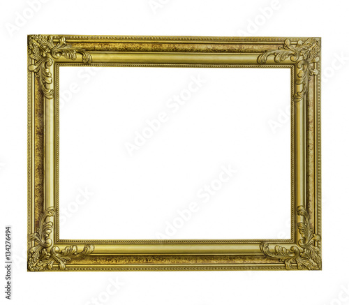 Old antique gold frame