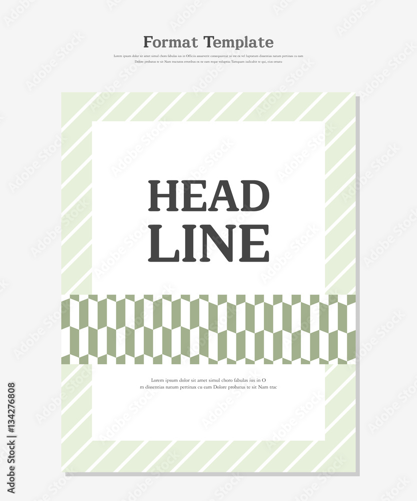 Format template design Format template design