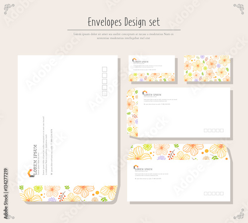 envelope Design set