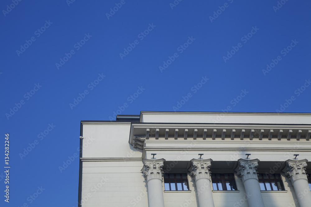 classical architecture building with columns classical architecture building with columns