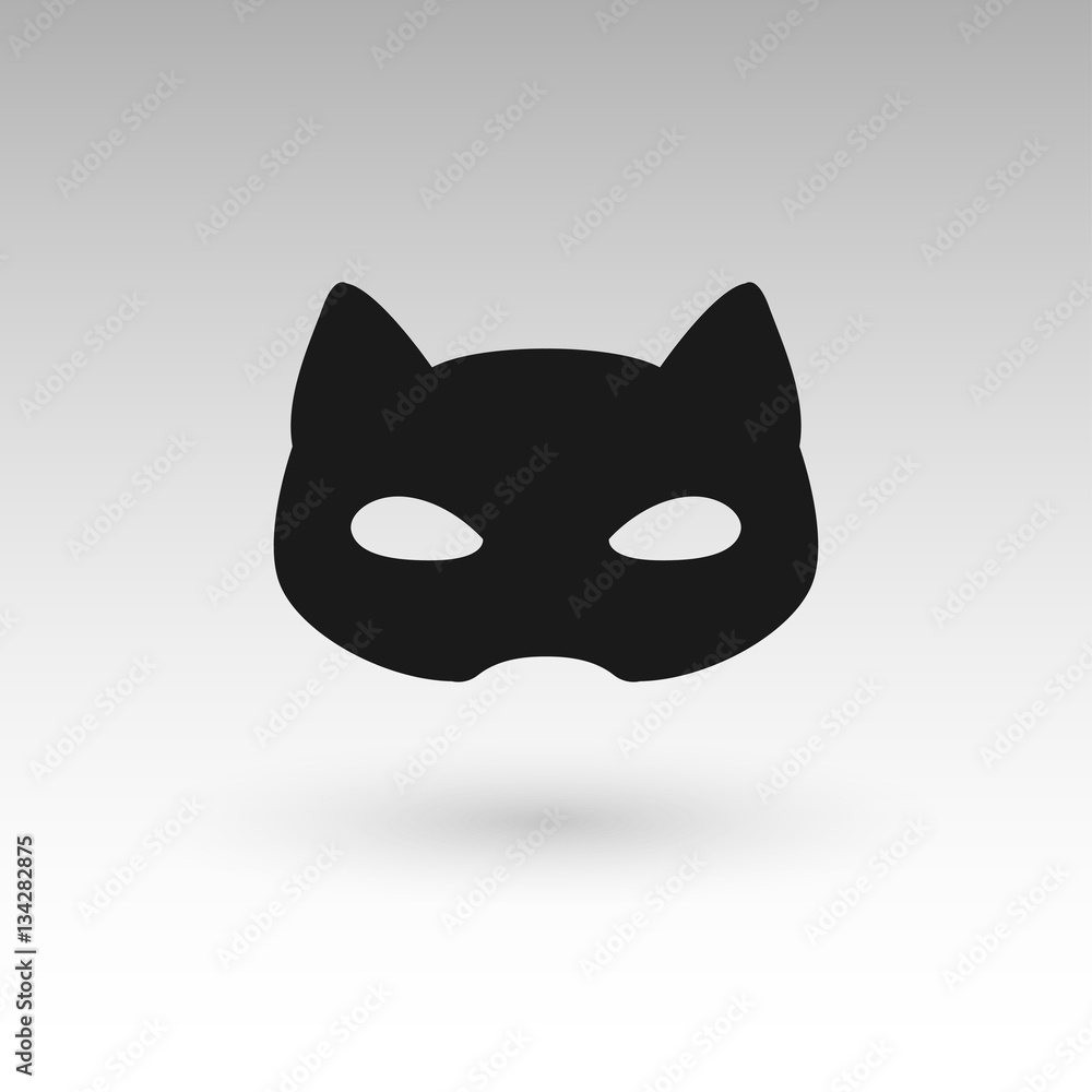 masks silhouette in black vector masks silhouette in black vector