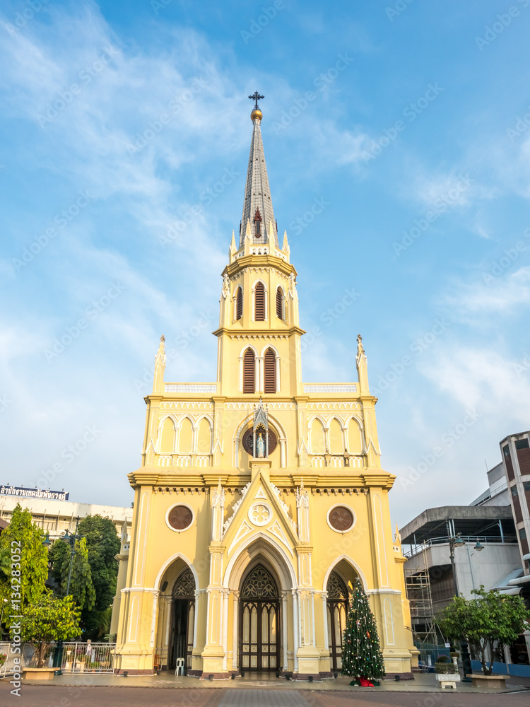 Obraz premium Holy Rosary church in Bangkok