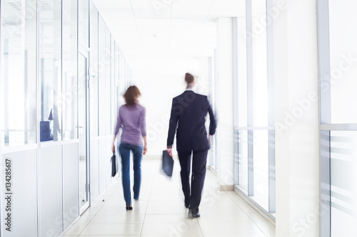 businesspeople walking