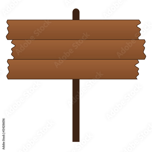Blank Old Wooden Sign