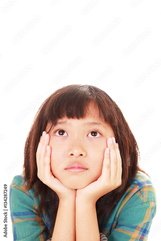 疲れた女の子
疲れた女の子