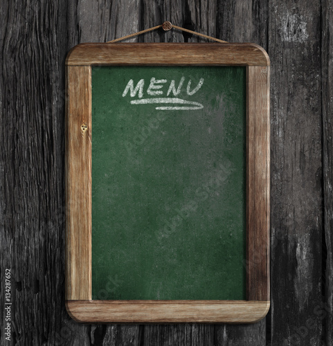 menu chalkboard or blackboa...