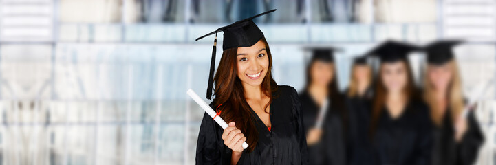 Student Graduating School
