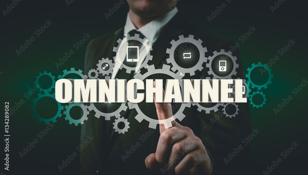 The concept of Omnichannel between devices to improve the performance of the company. Innovative solutions in business