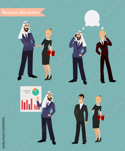 Arab Business People Meeting