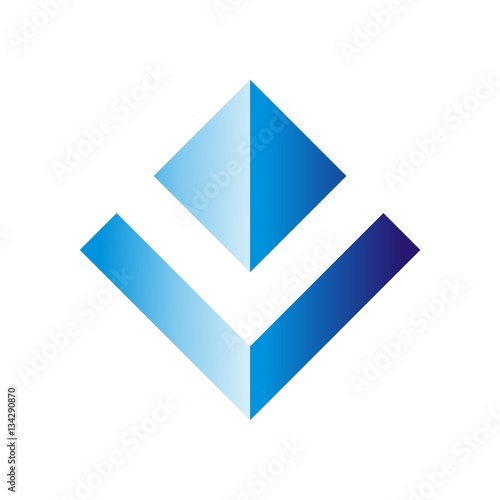 V logo Letter