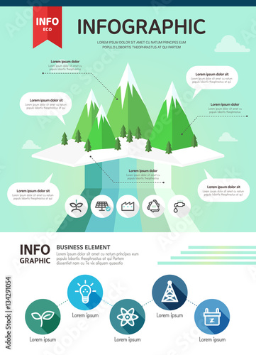 Info graphic Illustration Design