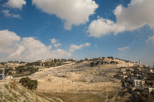 Mount of Olives in Jerusalem .