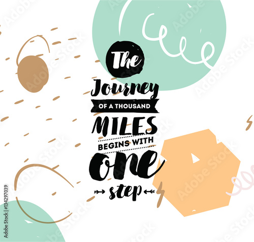 Typography for poster, invitation, greeting card or t-shirt.