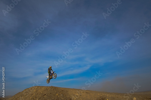 Motorcyclist athlete to compete in motocross jumping