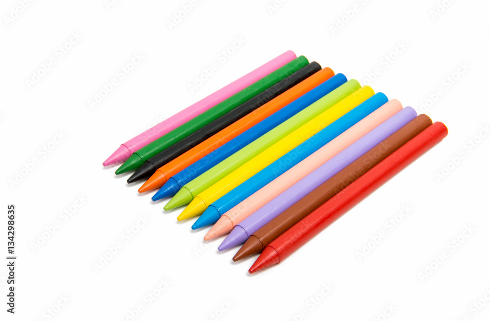colored pencils isolated colored pencils isolated