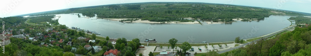 Kazimierz Dolny, Panorama Miasta. Kazimierz Dolny, Panorama Miasta.