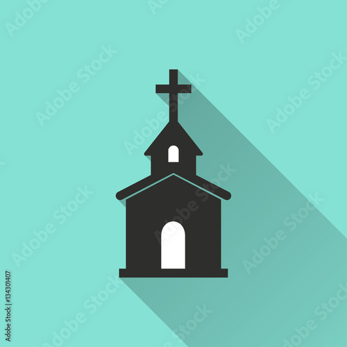 Church - vector icon.