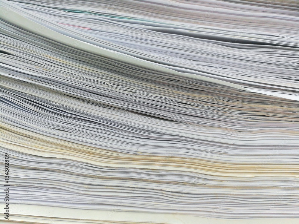 Stack of papers. Close up picture of stacked paper. Stack of papers. Close up picture of stacked paper.