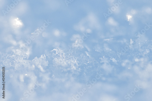 Snow sparkling background