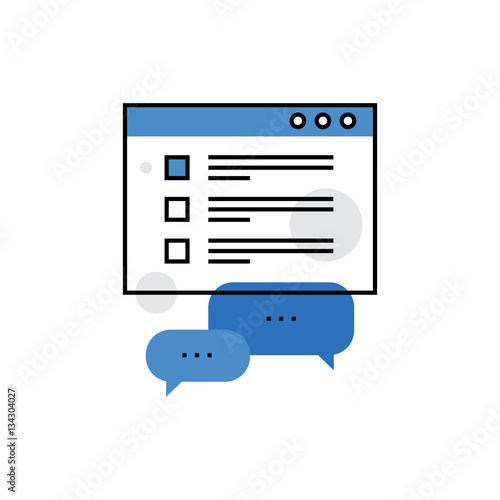 Feedback Monoflat Icon