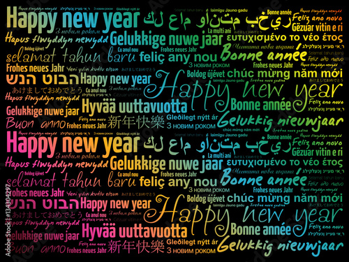 Happy New Year in different...