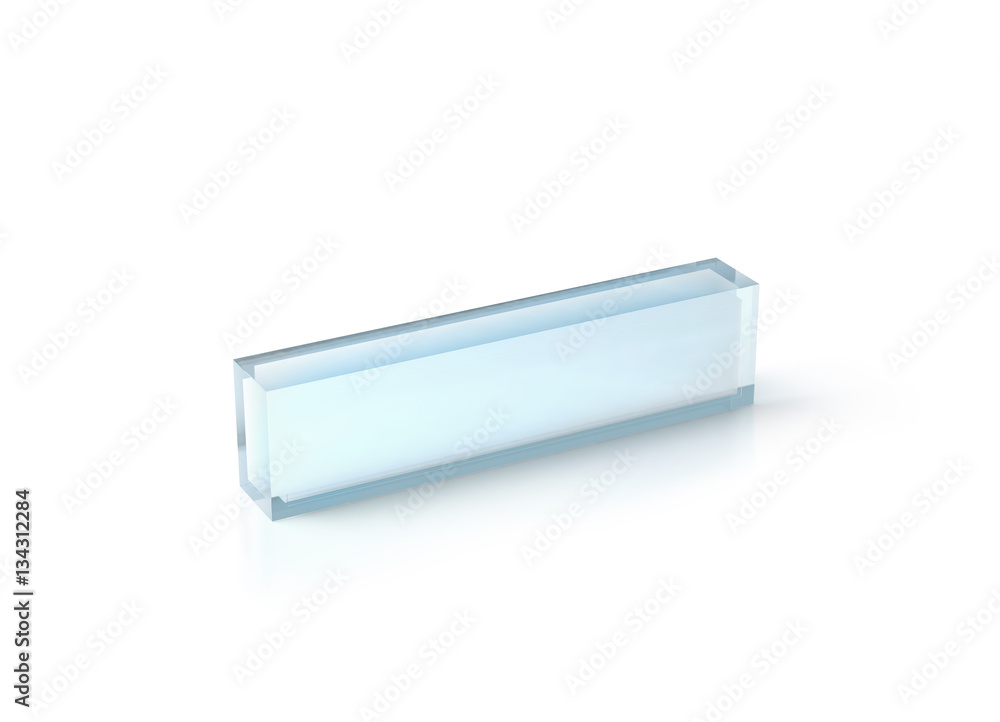Blank transparent acrylic desk block mockup, 3d rendering. Clear glass name plate design mock up. Empty plastic namplate template isolated on white. Corporate stationery plexiglass rectangle display Blank transparent acrylic desk block mockup, 3d rendering. Clear glass name plate design mock up. Empty plastic namplate template isolated on white. Corporate stationery plexiglass rectangle display