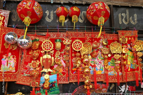 Photography Yaowarat Road, Bangkok, Thailand : object on faith put forward Yaowarat Road for