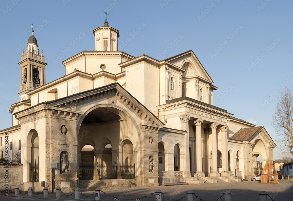 Saints Protaso and Gervaso church, Gorgonzola, Italy