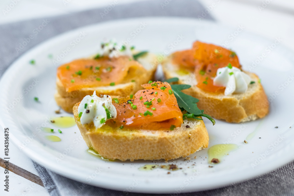 Smoked salmon appetizers. Smoked salmon appetizers.