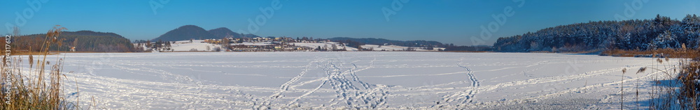Turnersee im Winter / Kärnten / Österreich