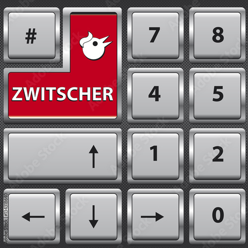 Tastatur zwitscher 