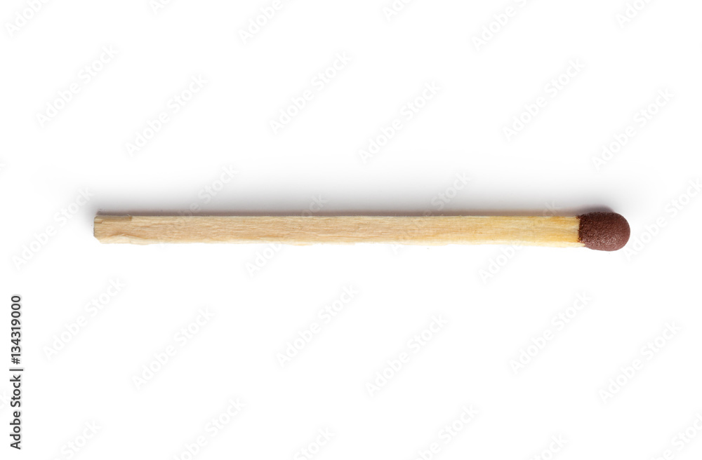 Matches isolated on white background. Closeup shot. Matches isolated on white background. Closeup shot.