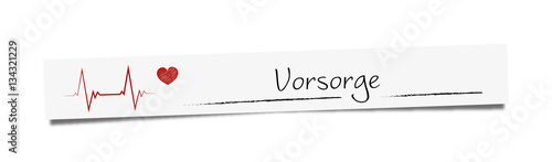 Vorsorge