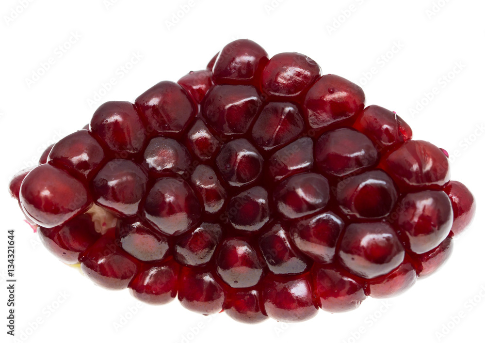 fruit pomegranate on a white background fruit pomegranate on a white background