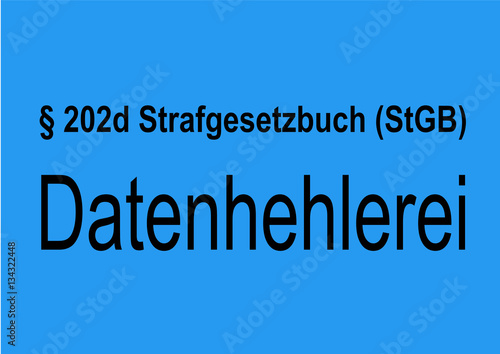 § 202d Datenhehlerei (StGB)