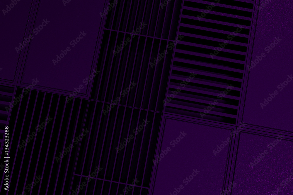 Futuristic technological or industrial background made from metal Stock