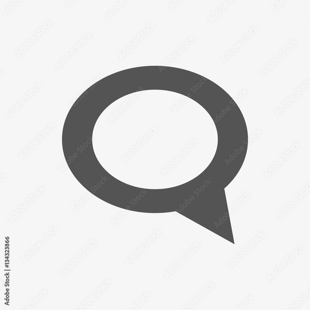 comment icon stock vector illustration flat design comment icon stock vector illustration flat design