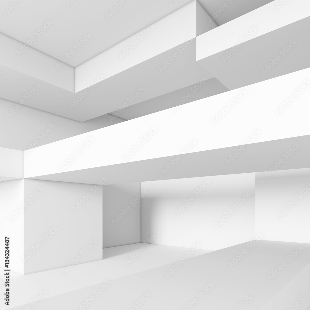 Obraz premium White Minimal Interior Design