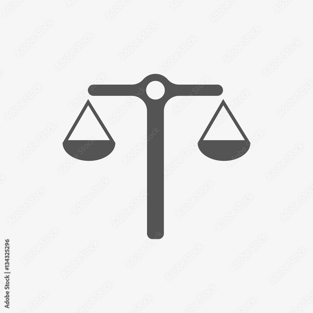 scales icon stock vector illustration stock vector illustration flat design scales icon stock vector illustration stock vector illustration flat design