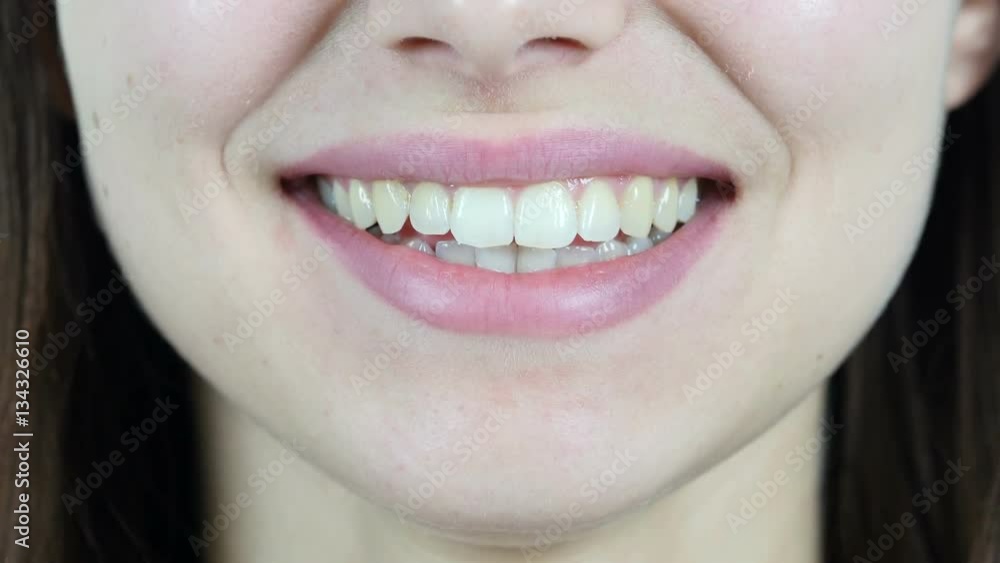 Close Up of Smiling Girl Face Close Up of Smiling Girl Face