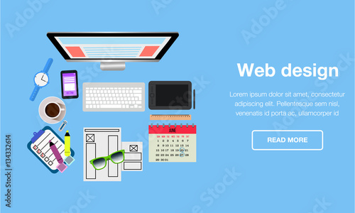 Web design banner