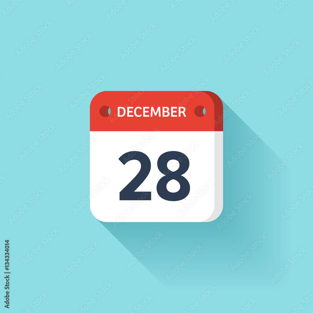 December 28. Isometric Calendar Icon With Shadow.Vector Illustration,Flat Style.Month and Date.Sunday,Monday,Tuesday,Wednesday,Thursday,Friday,Saturday.Week,Weekend,Red Letter Day. Holidays 2017. December 28. Isometric Calendar Icon With Shadow.Vector Illustration,Flat Style.Month and Date.Sunday,Monday,Tuesday,Wednesday,Thursday,Friday,Saturday.Week,Weekend,Red Letter Day. Holidays 2017.