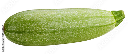 vegetable marrow isolated on white background