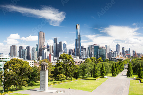 View of Melbourne CBD